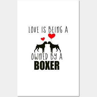 Love Gifts, Boxer Dog Lovers Posters and Art